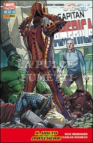 CAPITAN AMERICA #    59 - CAPITAN AMERICA 23 - LA MARCIA VERSO AXIS - ALL-NEW MARVEL NOW!